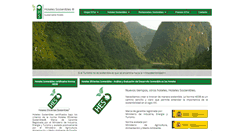 Desktop Screenshot of hotelessostenibles.com